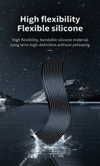 Truck & Car Devil Eye LED Pixel Panel Light – Remote-Control Soft Foldable Scrolling Display 12V/24V